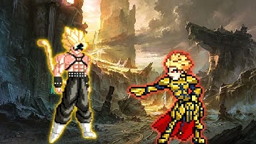 Vangetto 12P VS Gilgamesh V3 OP in Jump Force Mugen