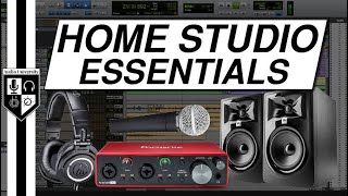 Home Studio Essentials For Beginners On A Budget