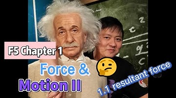SPM KSSM Physics F5 华语版 1.1 Resultant force  + Resolution of force 16-2-2023