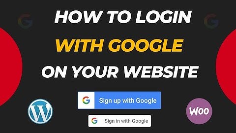 How to add Login with Google in Wordpress | OAuth Credentials to your website