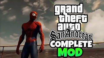 GTA San Andreas Android: Spiderman (Complete Mod)