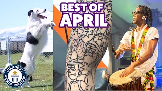 Incredible new April records! - Guinness World Records
