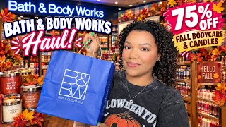 Bath & Body Works Fall Haul 🍂 75% Off Body Care + Candles