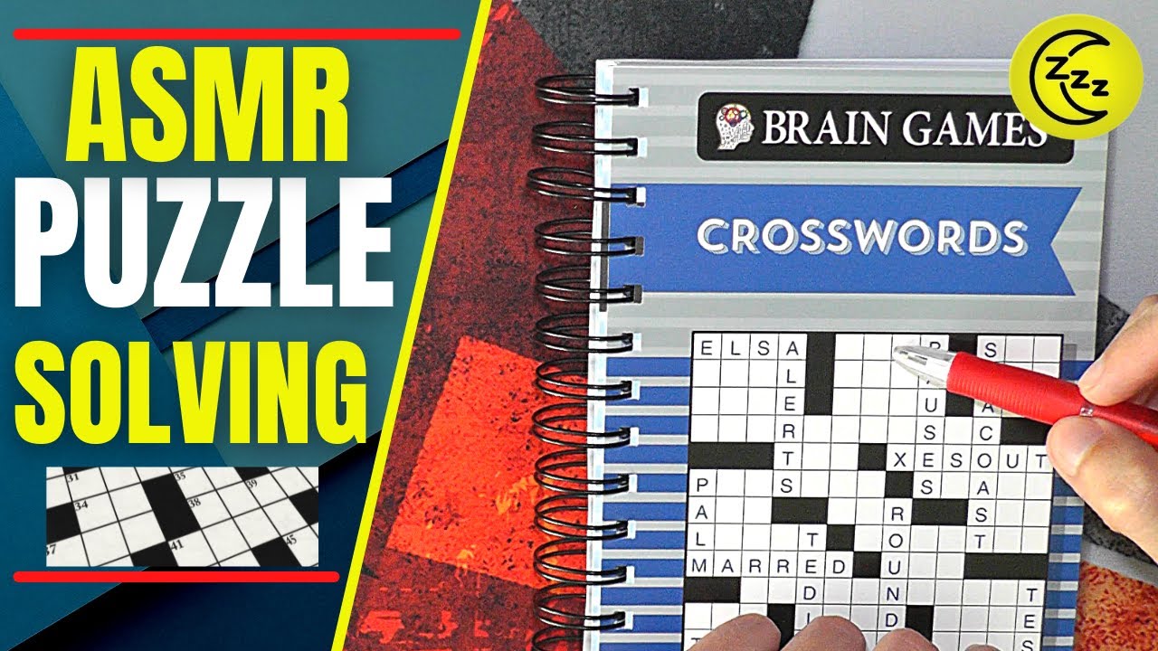[ASMR] CROSSWORD GAME SEASON IS OPEN Soft Spoken + Chewing Gum YouTube