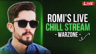 ROMI's LIVE❤️|  WARZONE NEW SEASON 4 | CHILL STREAM