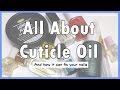 Cuticle oil  the best thing you can do for your nails