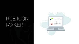 Using the RCE Icon Maker in Canvas