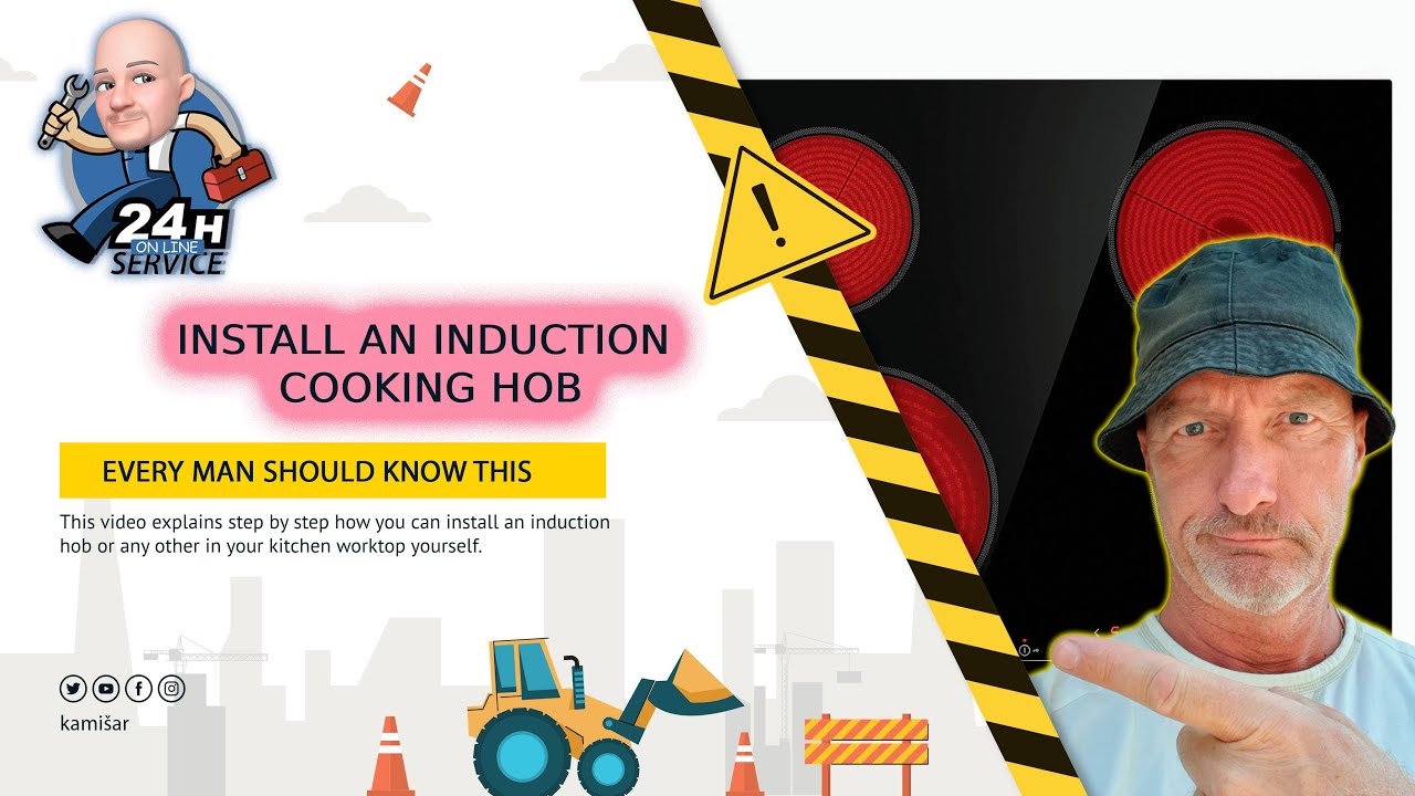 Induction Cooker Install How to Install an Induction Cooking Hob: A Step-by-Step Guide - YouTube