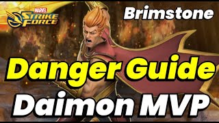 BRIMSTONE DANGER RETURN! HOW TO COMPLETE NOW! DAIMON IS MVP! DEC 2025 | MARVEL Strike Force