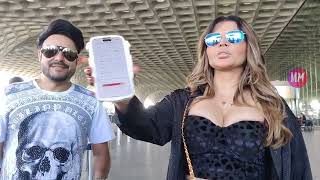 Raveena Tandon, Rakhi Sawant & Other Celeb's Spotted At Mumbai Airport