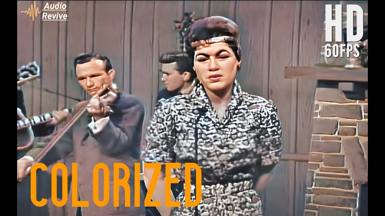 Crazy - Patsy Cline, Colorized - Live on the Pet Milk Opry, 2/7/1962 ...