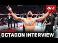 Benoît Saint Denis Octagon Interview | UFC Paris