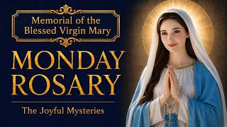 Monday Rosary ❤️ Joyful Mysteries of the Rosary | May 25, 2026 ❤️ Holy Rosary Today