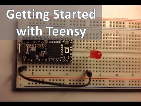 modbydeligt dommer Træ Getting Started with Teensy (Arduino Alternative) - YouTube
