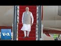 India's Prime Minister Modi Arrives in Brazil for BRICS Summit