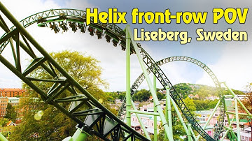 Helix Front-Row POV at Liseberg, Sweden