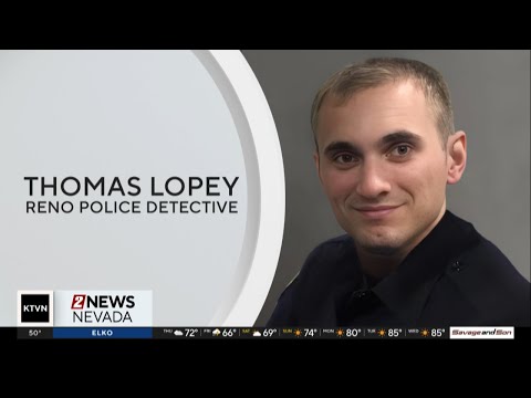 City of Reno and Reno Police mourning the loss of Detective Thomas Lopey