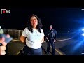 Drunk Driver Crashes Into a Cop Car While Officer Is on Duty 