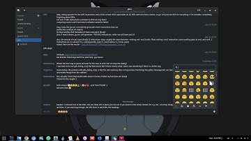 GTK3 and GTK4 Colored Emojis Widget Demo! 「GNOME 3.26」