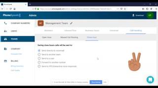 PhoneSpeak How to create Teams and Add Users