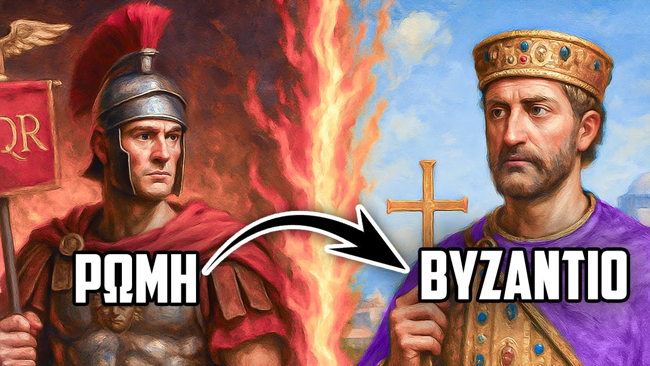 Πώς φτάσαμε από τη ΡΩΜΗ στο ΒΥΖΑΝΤΙΟ;