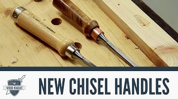 063 - New handles for Aldi chisels