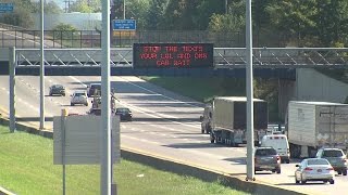 Distracted driving ODOT signs