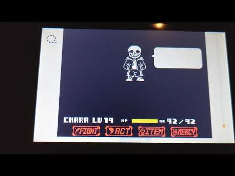 【うごメモ】undertale Lastbreath サンズ戦 作ってみた