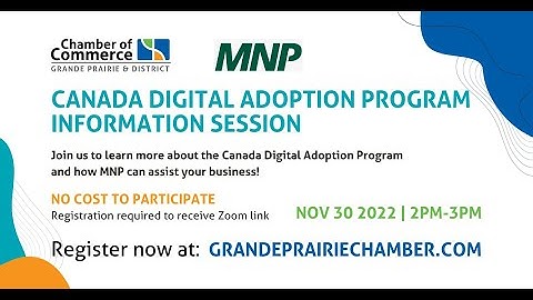 Canada Digital Adoption Program Information Session