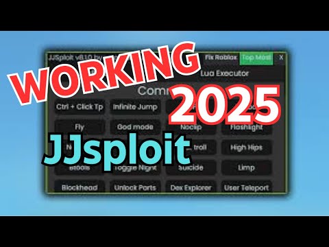JJsploit Working roblox cheat 2025 (Executor)