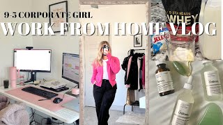 "THAT CORPORATE GIRL VLOG" work from home days, productive routine, adulting chat