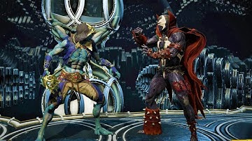 Mortal Kombat 11 - Spawn vs Kollector - Fight Gameplay HD