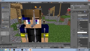 Minecraft Blender Tutorial- Getting the Basics! (Part 1)