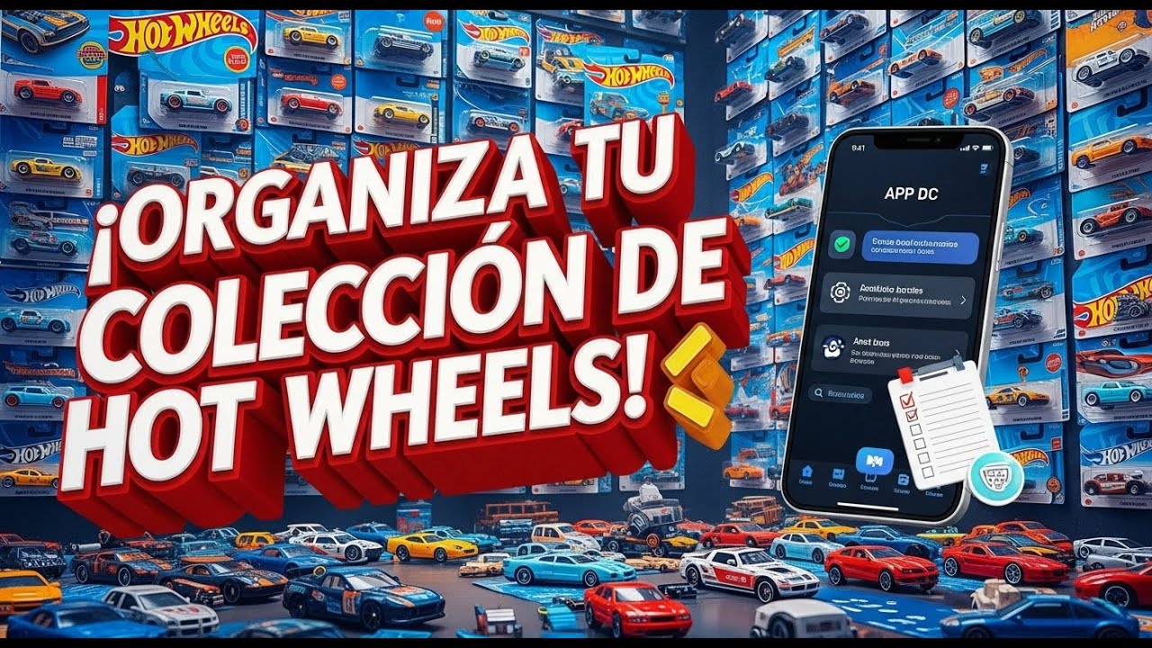 La MEJOR app para organizar tu colección de Hot Wheels 🚗