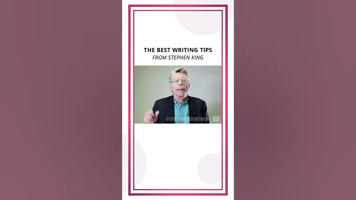 The BEST Writing Tips from Stephen King 💯