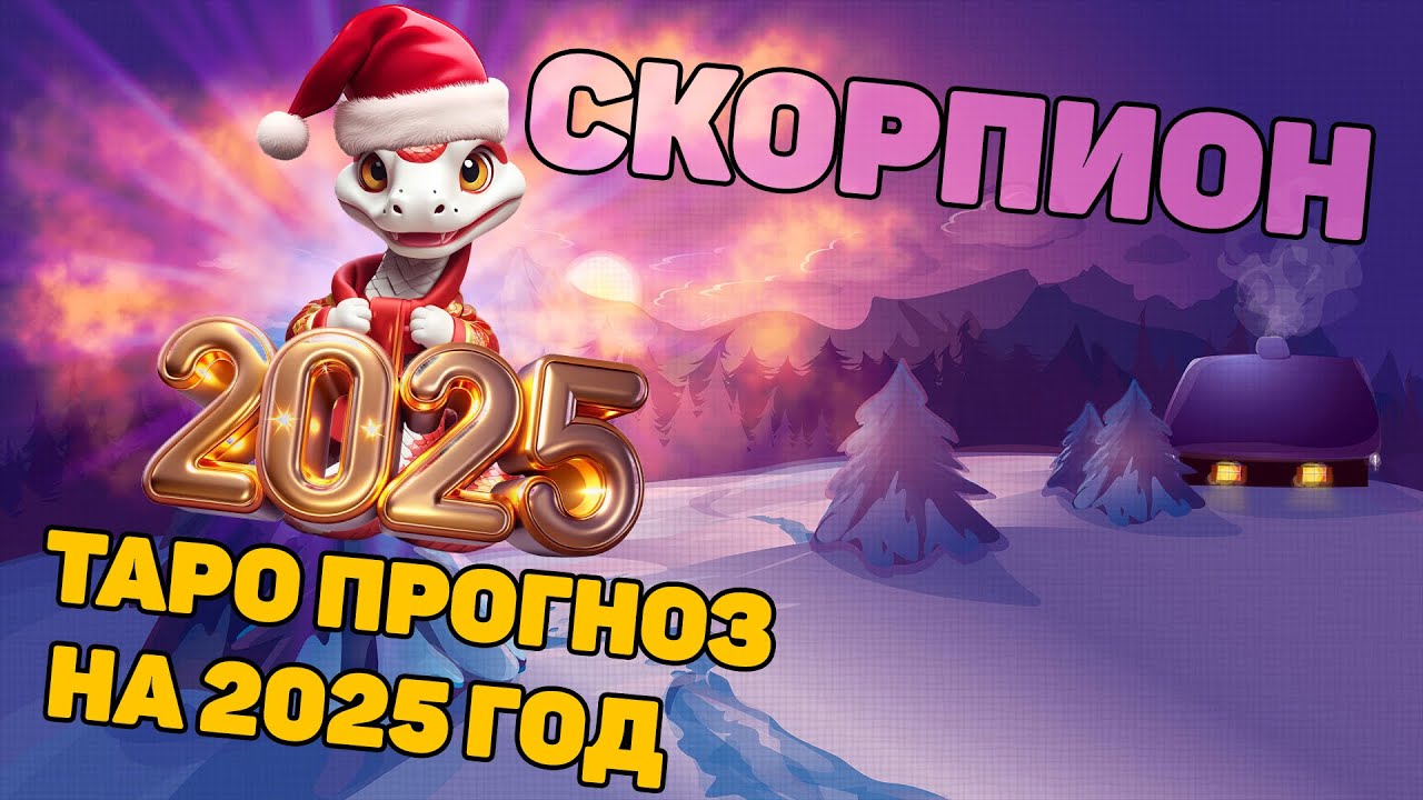 СКОРПИОН ♏️ - ТАРО ПРОГНОЗ на 2025 год от Мадам Таро