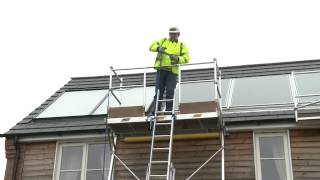 easi dec solar panel bridging ladder training