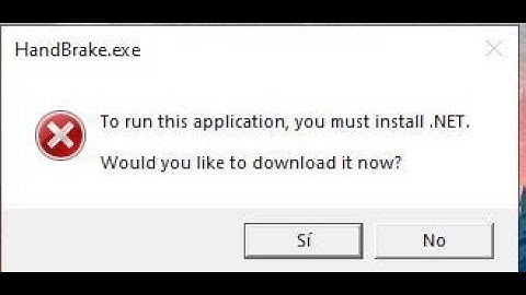 How to fix HandBrake Microsoft.Net & Blocking Issue on Windows 10 ( 100%)  in Hindi