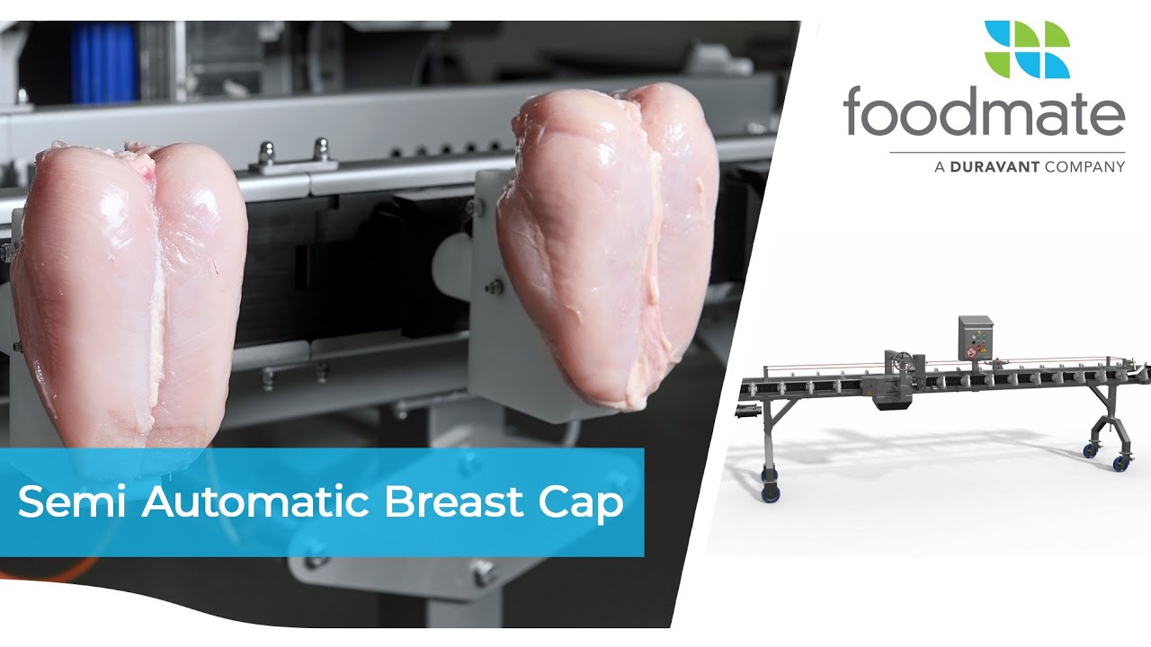 Semi automatic breast cap deboner