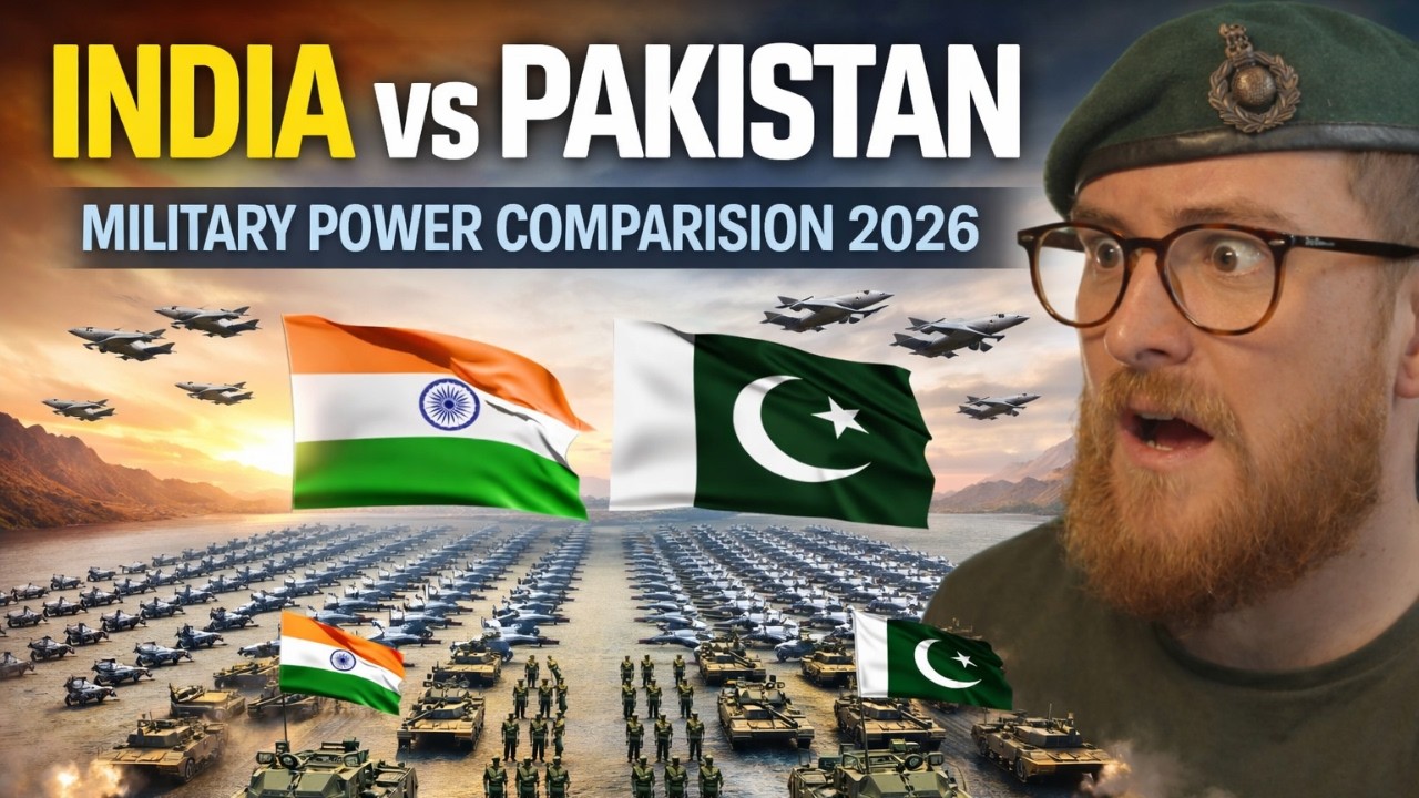 India vs Pakistan Military Power Comparison 2026 | Royal Marine Reacts!
