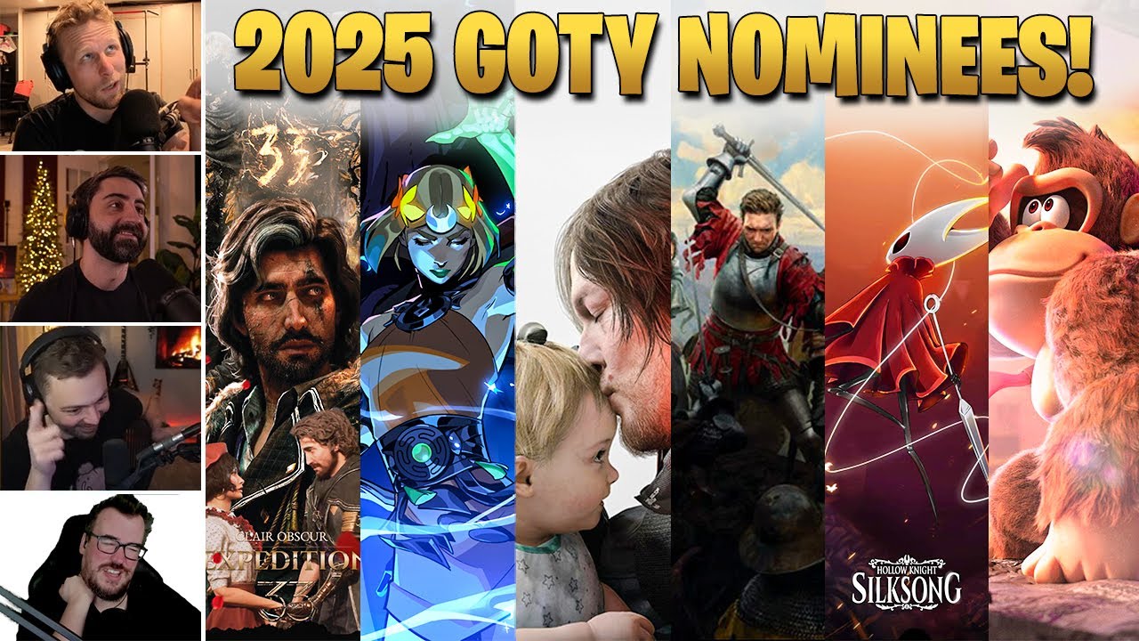 GAME OF THE YEAR 2025 NOMINATIONS REACTION! - YouTube
