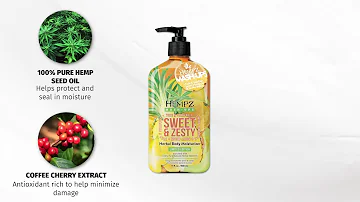 Hempz Mash-Ups Sweet & Zesty Herbal Body Moisturizer - Молочко для тела "Ананас-Дыня-Юзу-Карамболь"