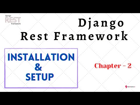 Installing Django Rest Framework -Chapter 2