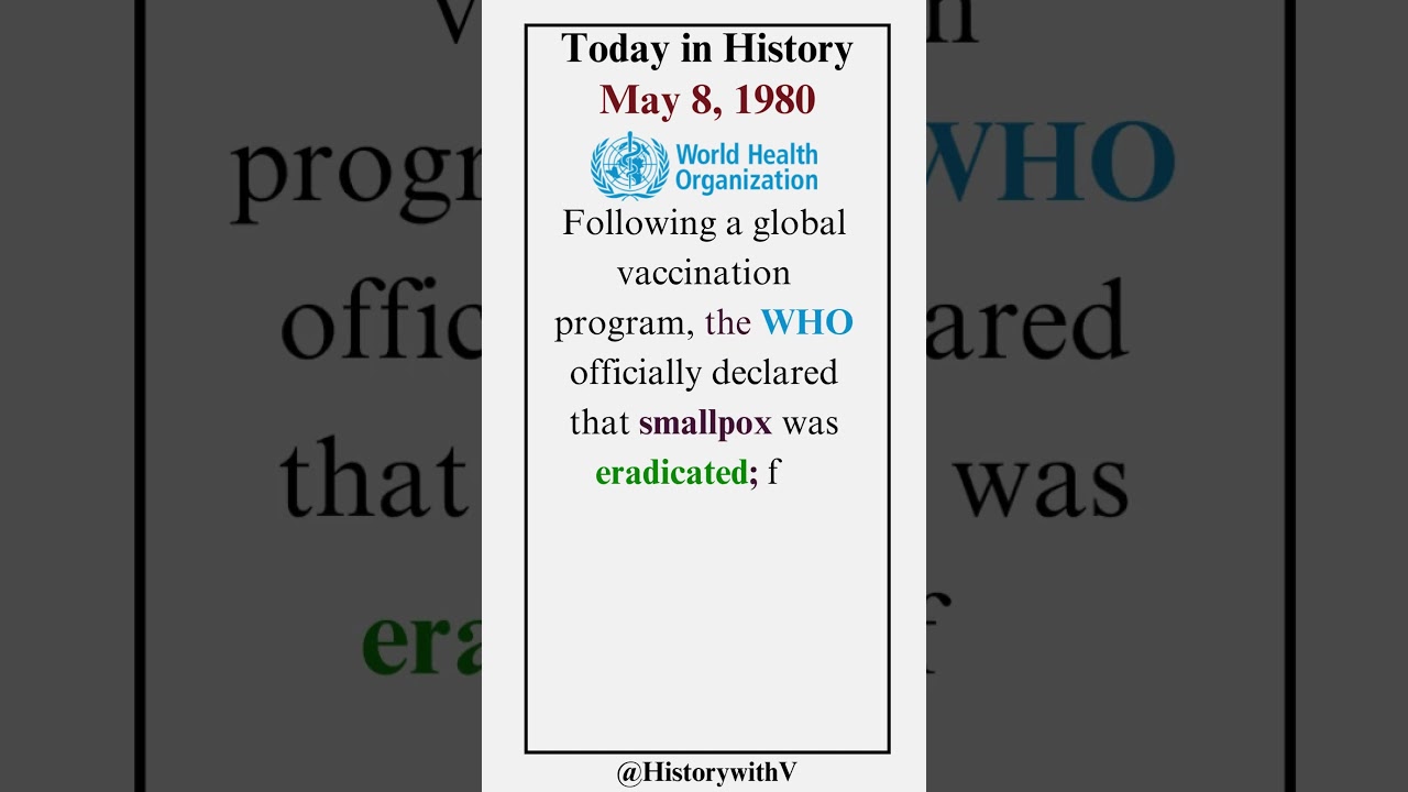 Today in History - May 8, 1980 