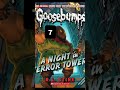 Top 10 SCARIEST Goosebumps Books Shorts