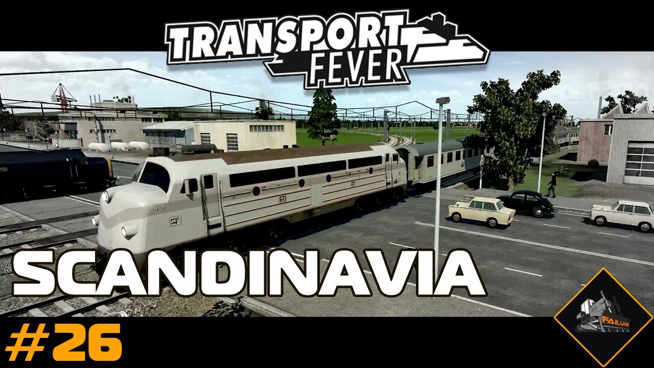 Scandinavia Passenger Route | Transport Fever | Live stream part 2 | North Atlantic #26 gaming logo