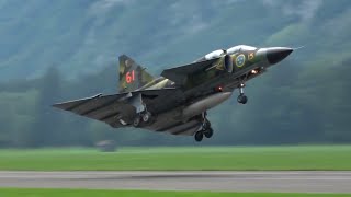 Zigermeet Fast Jet Takeoff and Landing Compilation 2019 Mollis AirShow