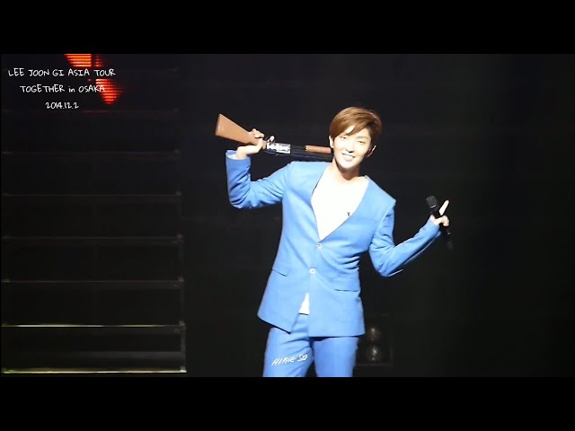 イ・ジュンギ ASIA TOUR TOGETHER IN JAPAN イ・ジュンギ JOON GI ASIA TOUR TOGETHER in OSAKA 2014.12.2 이준기
