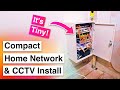 Installing a super compact home network  unifi protect cctv setup