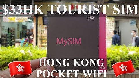 HONG KONG MOBILE HOTSPOT | MySIM | NeoTVTravels